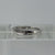 Diamond Twisted Crossover Band Ring 9ct 9k White Gold - Size L