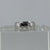 Diamond Flush Set Band Ring 9ct 9k White Gold - Size M