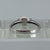 Retro Pearl Split Shoulder Tension Set Ring 9ct 9k White Gold  - Size O