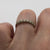 Diamond Half Eternity Ring 9ct 9k Yellow Gold - Size M