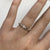 Diamond .20ct Solitaire Engagement Ring 18ct 18K White Gold - Size J