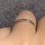 Wedding Band Ring 2.15mm 9ct 9k White Gold  - Size i 1/2