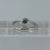 Diamond .15ct Cluster Bypass Ring 9ct 9k White Gold  - Size N