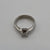 Diamond Solitaire Ring 18ct 18k White Gold - Size I