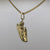 Trainer Shoe Charm Pendant 9ct 9k Yellow Gold