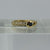 Unique Diamond & Sapphire Band Ring 18ct 18K Yellow Gold - Size K