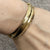 Antique 1920s Bangle Bracelet 9ct 9k Yellow Gold