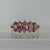 Marquise Pink Cubic Zirconia Ring 9ct 9K Yellow Gold - Size P