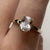 Ice Pale Pink Kunzite Solitaire Ring 9ct 9k Yellow Gold  - Size R