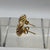 Textured Twirl Knot Stud Earrings 9ct 9k Yellow Gold