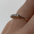 Diamond .20ct Five Stone Ring 18ct 18k Yellow Gold - Size J