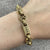 Stars & Bars Belcher Engraved Chunky Bracelet 9ct 9k Yellow Gold - 8" Inches