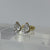 Pear Cut Cubic Zirconia Earrings 9ct 9k Yellow Gold