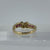 Ruby & Diamond Unique Channel Set Ring 9ct Yellow Gold - Size N