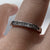 Diamond .25ct Channel Set Half Eternity Bridal Ring 18ct 18k White Gold - Size K