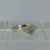 Diamond Cluster Ring 9ct 9k Yellow Gold - Size H