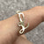 L Initial Script Pendant or Charm 9ct 9k Yellow Gold