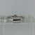 Diamond .15ct Solitaire Chunky Band Engagement Ring 9ct 9k White Gold - Size N