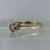 Diamond Solitaire .25ct Engagement Ring 9ct 9k Yellow Gold  - Size I 1/2