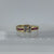 Ruby & Diamond Unique Channel Set Ring 9ct Yellow Gold - Size N