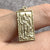 St Christopher Rectangle Pendant 9ct 9k Yellow Gold