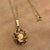 Cameo Pendant And Necklace 9ct 9k Yellow Gold 18" Inch