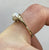 Pearl Bezel Set Solitaire Ring 9ct 9k Yellow Gold - Size O