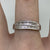 Baguette Diamond .25ct Channel Set Two Row Band Ring 9ct 9K White Gold - Size N