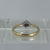 Diamond Cluster Ring 9ct 9k Yellow Gold - Size H