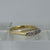 Antique Old Rose Point Cut Diamond Boat Ring 18ct 18k Yellow Gold - Size P