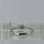 Solitaire Diamond Engagement Ring 9ct 9k White Gold - Size L