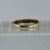 Diamond Twist Pave Set Band Ring 9ct 9k Yellow Gold - Size M 1/2