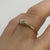 Diamond .15ct Solitaire Ring 9ct 9k Yellow Gold - Size L