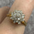 Diamond .50ct Tiered Cluster Ring 18ct Yellow Gold - Size O