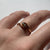 Two Stone Diamond Twist Bypass Ring 18ct 18k Yellow Gold - Size K 1/2