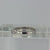 Princess Cut Diamond Solitaire Ring White Gold 9ct 9k - Size M