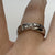 Diamond .25ct Crossover Twist Ring 9ct 9k White Gold - Size M