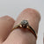 Diamond Solitaire .13ct Ring Yellow Gold 9ct 9k - Size O