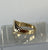 Signet Engraved Ring 9ct 9k Yellow Gold - Size V