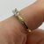 Diamond Half Eternity Band Ring 9ct 9k Yellow Gold - Size R