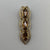 Diamond & Andalusite Marquise Drop Pendant 9ct 9k Yellow Gold