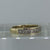 Illusion-Set Diamond Half Eternity Band Ring 9ct 9k Yellow Gold - Size K 1/2