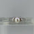 Chunky Shoulder Pearl Ring White Gold 9ct 9k - Size M