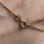 Heart Padlock Pendant Curb Chain Necklace 9ct 9k Yellow Gold - 16"