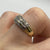 Diamond .33ct Baguette Channel Band Ring 18ct 18k Yellow Gold  - Size I 1/2