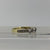 Cubic Zirconia Trilogy Ring With Accent Shoulders 9ct 9k Yellow Gold - Size K