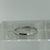 Wedding Band Ring 2.15mm 9ct 9k White Gold  - Size i 1/2