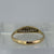 Antique Old Rose Point Cut Diamond Boat Ring 18ct 18k Yellow Gold - Size P