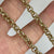 Belcher Chain Necklace 9ct 9k Yellow Gold 24"