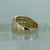 Diamond 1.35ct Three Row Channel Set Band Ring 14ct 14k Yellow Gold  - Size K